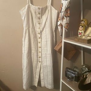 Forever 21 dress cream/black